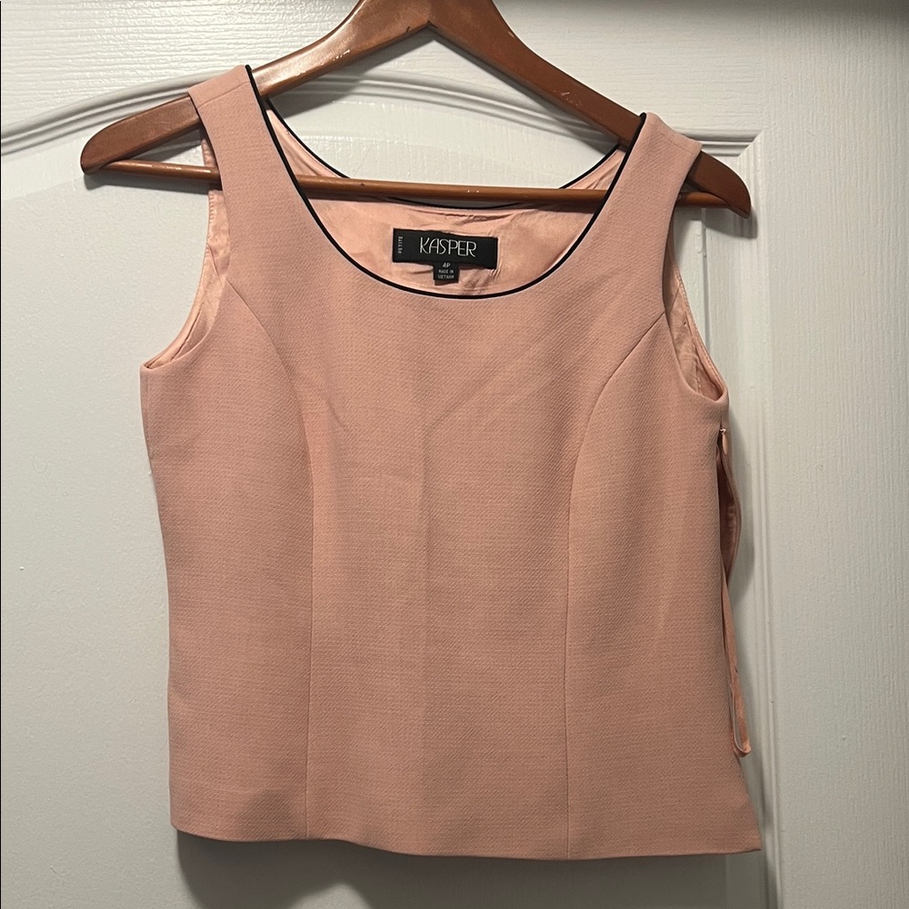 Kasper Blush Pink Tank Top